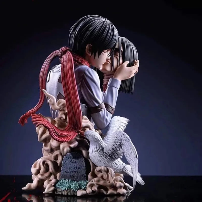 Attack On Titan Eren Jaeger and Mikasa Ackerman